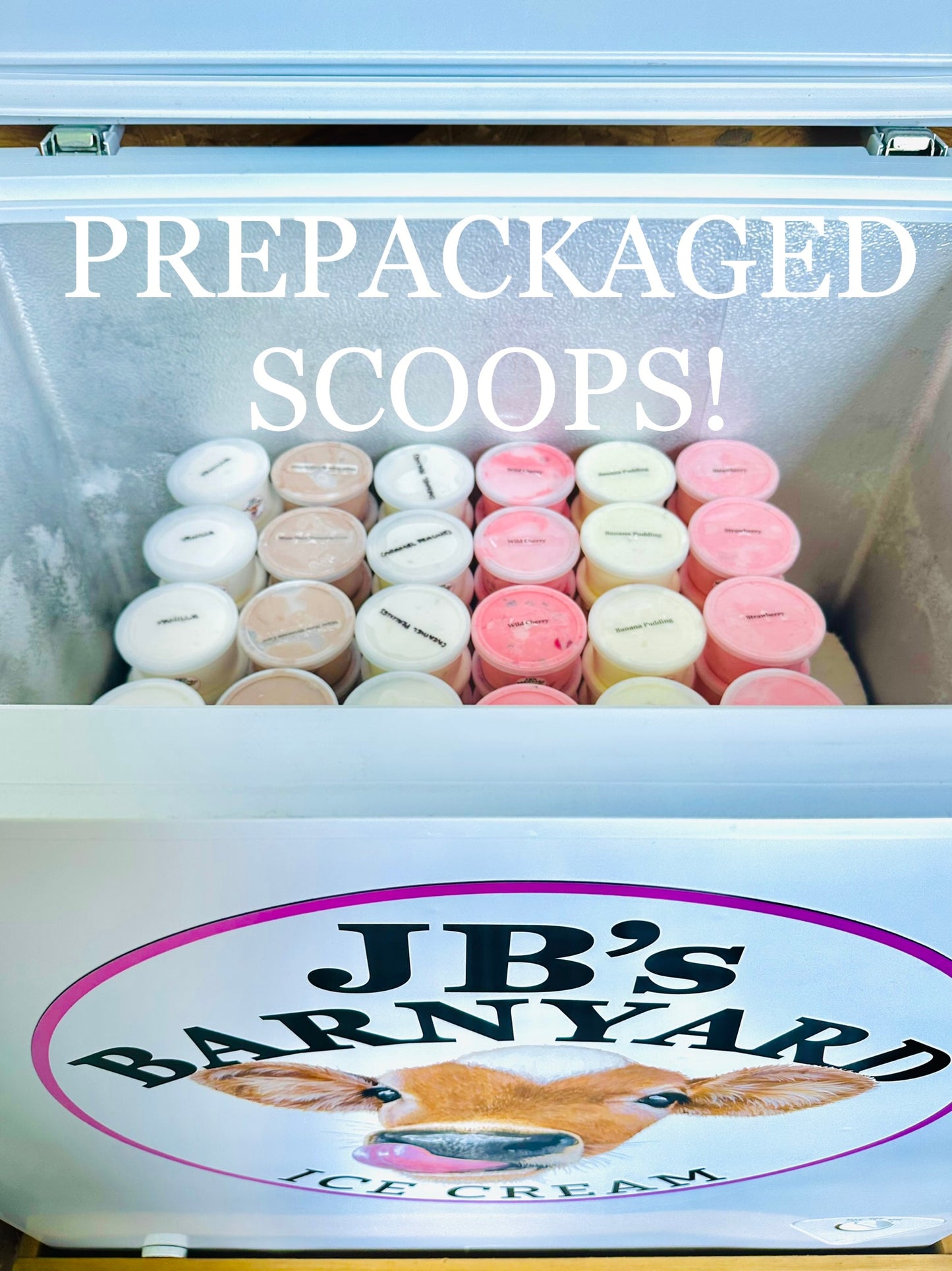 Prepackaged Scoops Private Event